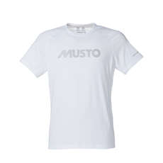 Musto Esencial Evolución Uv De Secado Rápido Camiseta - Blanco