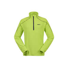 Musto Zip Esencial Cuello Microfleece - Verde Lima