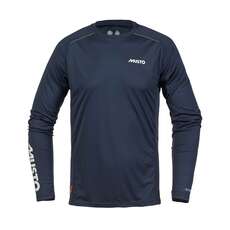Musto Evolución Dinámica De Manga Larga De La Camiseta - True Navy