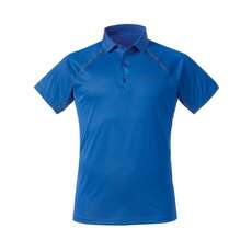 Musto Evolución Dinámica De Malla Panel Polo - Aruba Blue