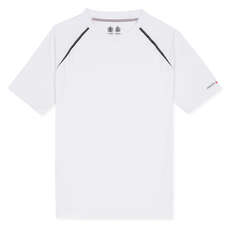 Musto Evolución Dinámica De Manga Corta De La Camiseta - Blanco Musto Evolución Dinámica De Manga Corta De La Camiseta - Blanco