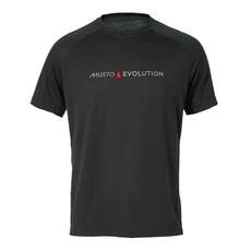Musto Evolución Logotipo Original Uv T-Shirt - Negro