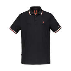 Musto Evolución De La Manga Pro Lite Corto Polo - Negro Musto Evolución De La Manga Pro Lite Corto Polo - Negro