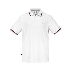 Musto Evolución De La Manga Pro Lite Corto Polo - Blanco Musto Evolución De La Manga Pro Lite Corto Polo - Blanco