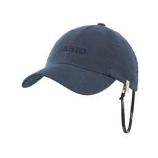 Musto Evolución Auto Tela Pico Crew Cap - Navy