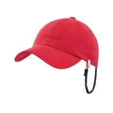 Musto Evolución Auto Tela Pico Crew Cap - True Red Musto Evolución Auto Tela Pico Crew Cap - True Red