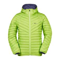 Musto Evolución Stratus Abajo Chaqueta Con Capucha - Verde Lima Musto Evolución Stratus Abajo Chaqueta Con Capucha - Verde Lima