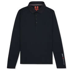 Polo Manga Larga Musto Evolution Sunblock - Negro
