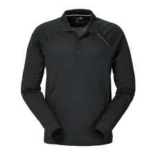 Musto Evolución Bloqueador Solar Polo Largo De La Manga - Negro Musto Evolución Bloqueador Solar Polo Largo De La Manga - Negro