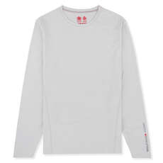 Musto Evolución Bloqueador Solar De Manga Larga De La Camiseta - Platinum Musto Evolución Bloqueador Solar De Manga Larga De La Camiseta - Platinum