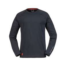 Musto Evolución Bloqueador Solar De Manga Larga Camiseta - Negro