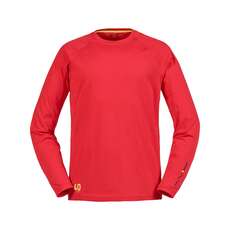 Musto Evolución Bloqueador Solar De Manga Larga Camiseta - True Red Musto Evolución Bloqueador Solar De Manga Larga Camiseta - True Red