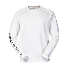 Musto Evolución Bloqueador Solar De Manga Larga Camiseta - Blanco