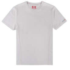Musto Evolución Bloqueador Solar De Manga Corta De La Camiseta - Platinum Musto Evolución Bloqueador Solar De Manga Corta De La Camiseta - Platinum