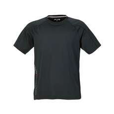 Musto Evolución Bloqueador Solar De Manga Corta De La Camiseta - Negro Musto Evolución Bloqueador Solar De Manga Corta De La Camiseta - Negro