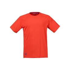 Musto Evolución Bloqueador Solar De Manga Corta De La Camiseta - Anaranjado Del Fuego