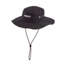 Musto Evolución Uv De Secado Rápido Brimmed Hat - Negro Musto Evolución Uv De Secado Rápido Brimmed Hat - Negro