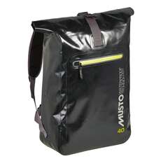 Musto Evolución 40L Impermeable Mochila - Negro
