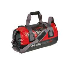 Musto Evolución 45L Impermeable Bolso De Viaje - True Red