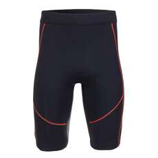 Musto Senderismo Pantalones Cortos - Negro / Naranja Fuego
