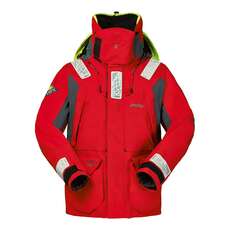 Musto Hpx Océano Jacket - Rojo / Gris Oscuro