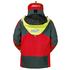 Musto Hpx Océano Jacket - Rojo / Gris Oscuro
