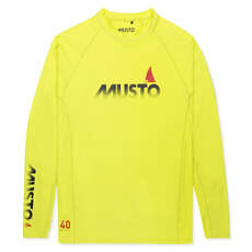 Musto Insignias Uv De Secado Rápido Rash Guard - Sulphur Spring