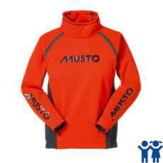 Musto Junior De Aqua Top - Negro / Anaranjado Del Fuego Musto Junior De Aqua Top - Negro / Anaranjado Del Fuego