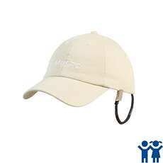 Musto Júnior Evolución Auto Tela Pico Crew Cap - Antique Vela Blanca