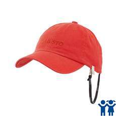 Musto Júnior Evolución Auto Tela Pico Crew Cap - Fuego Naranja