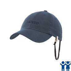 Musto Júnior Evolución Auto Tela Pico Crew Cap - Navy