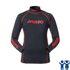 Musto Júnior Rash Vest - Negro / Negro