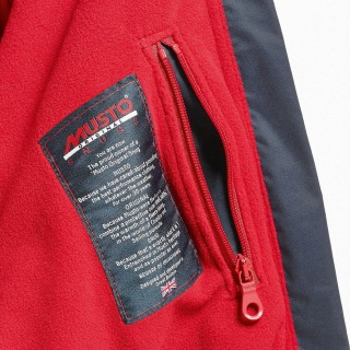 Musto Júnior Snug Cazadora Jacket - Navy / Red