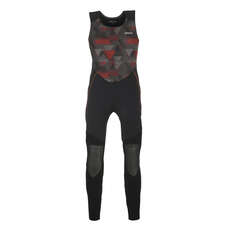 Long John Musto Traje - Negro / Naranja Fuego Long John Musto Traje - Negro / Naranja Fuego