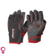 Musto Performance Dedo Guantes Cortos - Negro