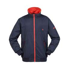 Musto Snug Cazadora Chaqueta - True Navy / Anaranjado Del Fuego Musto Snug Cazadora Chaqueta - True Navy / Anaranjado Del Fuego