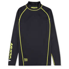 Musto Bloqueador Solar De Manga Larga Rash Guard - Negro