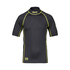 Musto Bloqueador Solar De Manga Corta Rash Guard - Negro