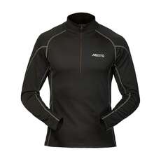Musto Capa Base Termal De La Cremallera Del Cuello - Negro Musto Capa Base Termal De La Cremallera Del Cuello - Negro