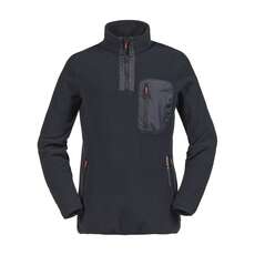 Musto Tundra 1/2 Zip Neck Fleece - Negro / Anaranjado Del Fuego Musto Tundra 1/2 Zip Neck Fleece - Negro / Anaranjado Del Fuego