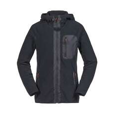Musto Tundra Con Capucha De Material De Abrigo - Negro / Anaranjado Del Fuego Musto Tundra Con Capucha De Material De Abrigo - Negro / Anaranjado Del Fuego