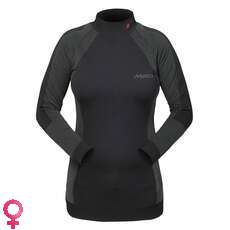 Tripulación Musto Mujeres Capa Base Activo Cuello - Negro