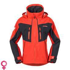 Musto Para Mujer Br2 Race Lite Jacket - Fuego Naranja / Negro