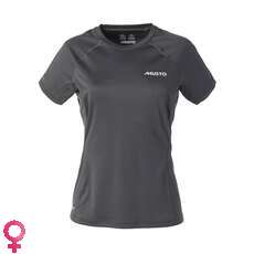 Manga Musto Mujeres Evolución Dinámica Corto T-Shirt - Carbon