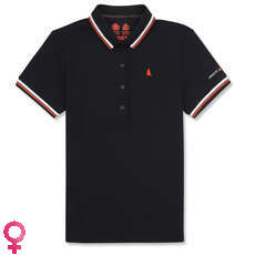 Musto Para Mujer Evolución De La Manga Pro Lite Corto Polo - Negro
