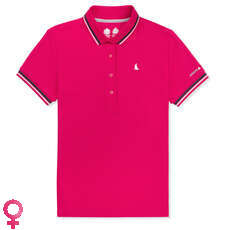 Musto Mujeres Evolution Pro Lite Manga Corta Polo - Cerise