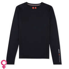 De Manga Larga Para Mujer Musto Evolución Bloqueador Solar Tee - Negro De Manga Larga Para Mujer Musto Evolución Bloqueador Solar Tee - Negro