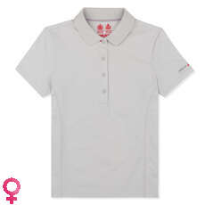 Polo De Manga Para Mujer Musto Evolución Bloqueador Solar Corto - Platinum Polo De Manga Para Mujer Musto Evolución Bloqueador Solar Corto - Platinum