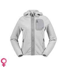 Musto Para Mujer Con Capucha De Material De Abrigo Tundra - Titanio / Negro Musto Para Mujer Con Capucha De Material De Abrigo Tundra - Titanio / Negro