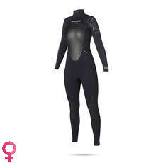 Mystic Para Mujer Estrella 5 / 4Mm Gbs Backzip Traje - Negro Mystic Para Mujer Estrella 5 / 4Mm Gbs Backzip Traje - Negro